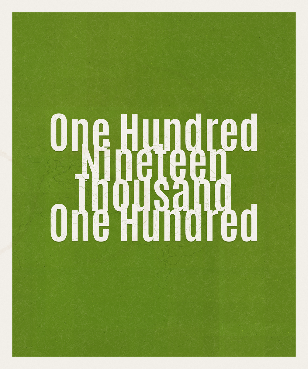 Count #119100