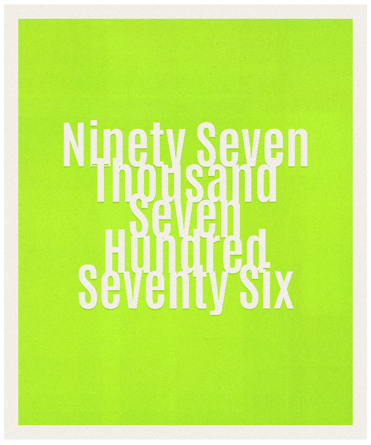 Count #97776