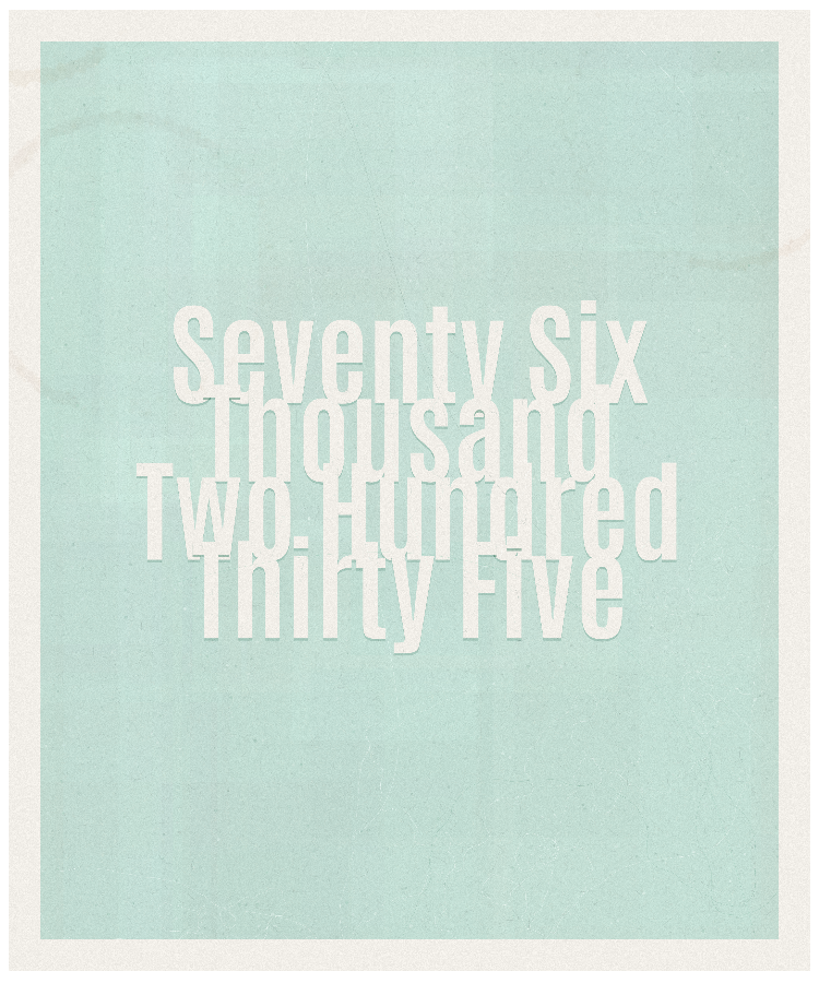 Count #76235