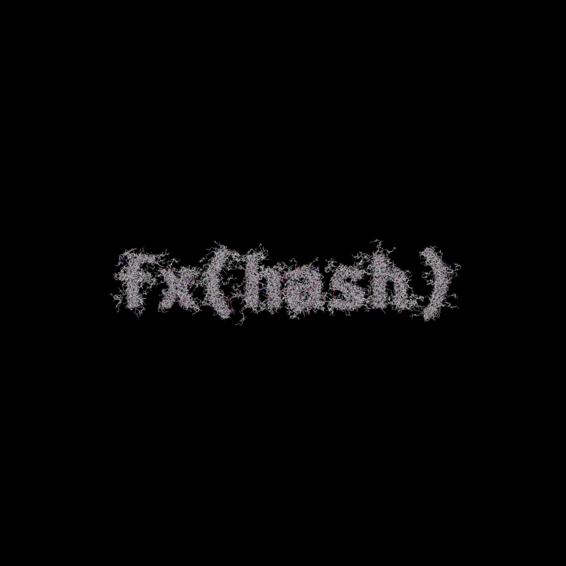 FXHASH Logo with Features #597