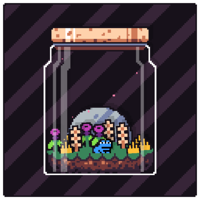 Toad Terrarium #238