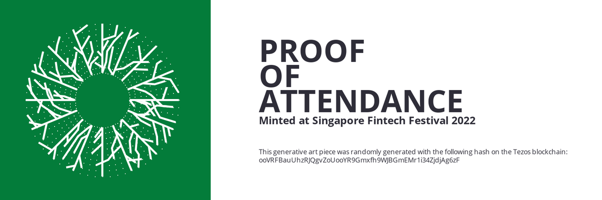 SFF2022 Proof of Attendance Token #70