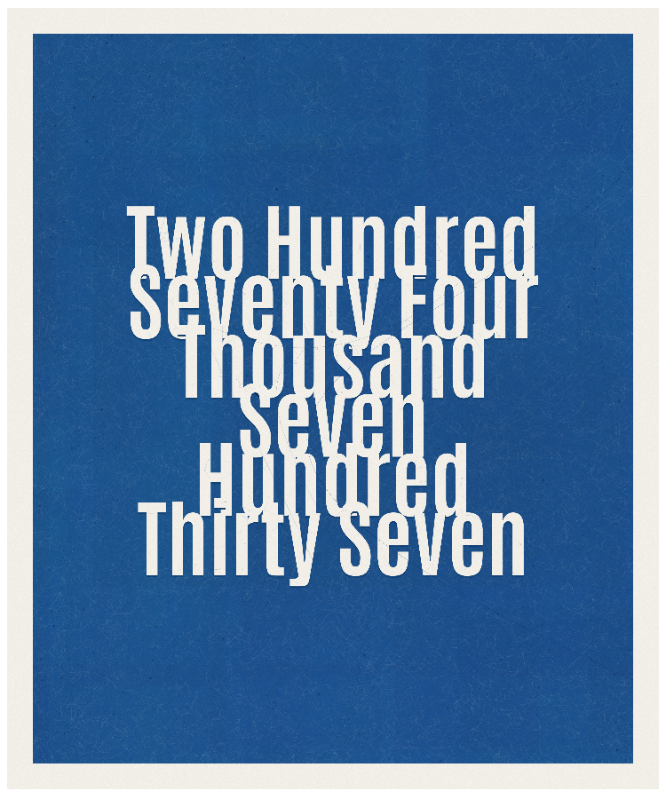 Count #274737
