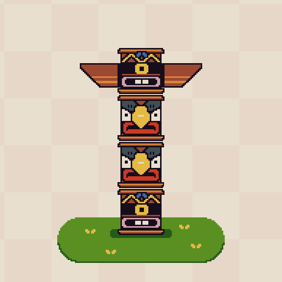 Tiki Totem  #38