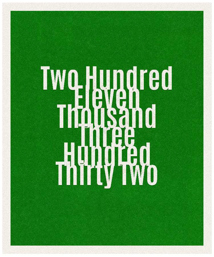 Count #211332