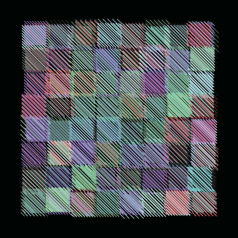 Generative Patchwork #98