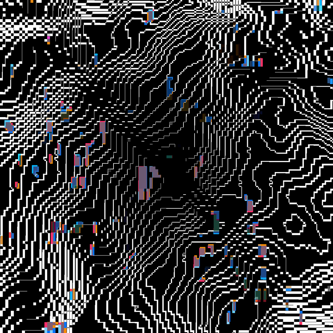 Pixel Topography #6