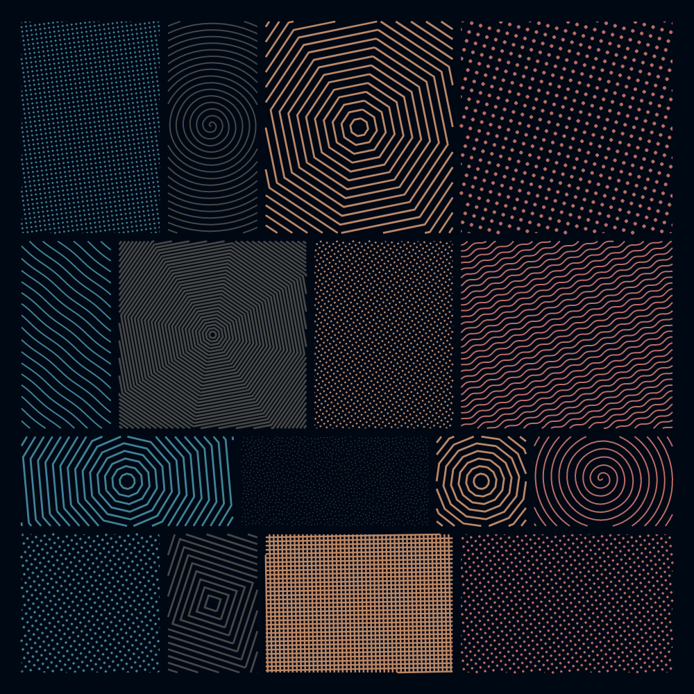 Pattern Grid  #96