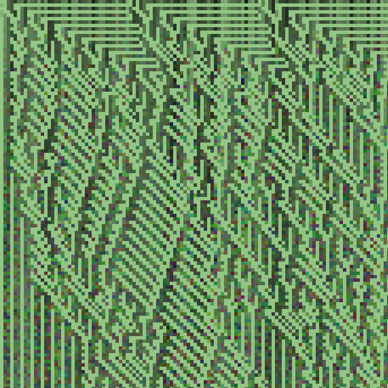 Colored Elementary Cellular Automaton #367