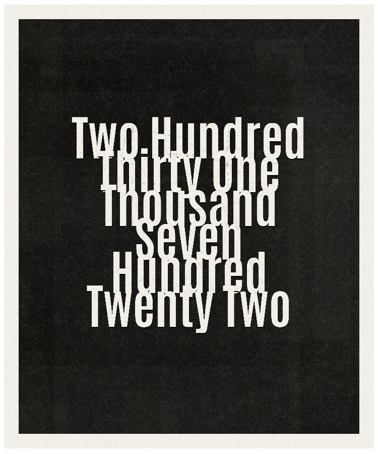 Count #231722