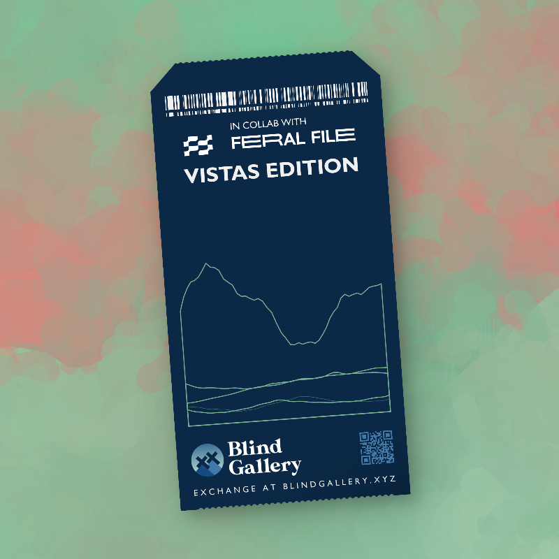 Blind Gallery Mint Pass (Vistas Edition) #185