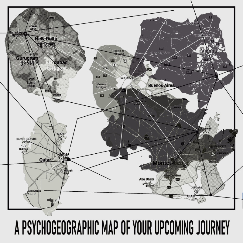 PSYCHOGEOGRAPHIC MAP  #18