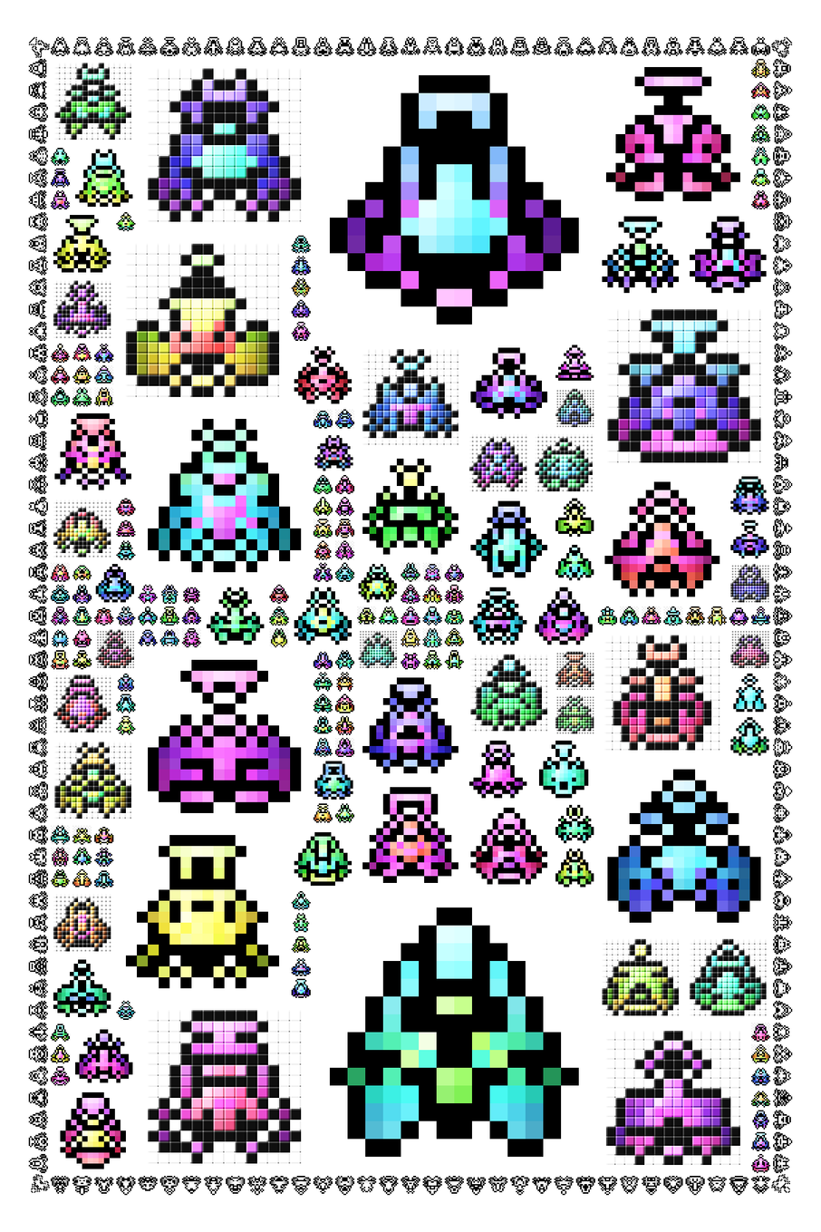 Pixel Spaceships #121