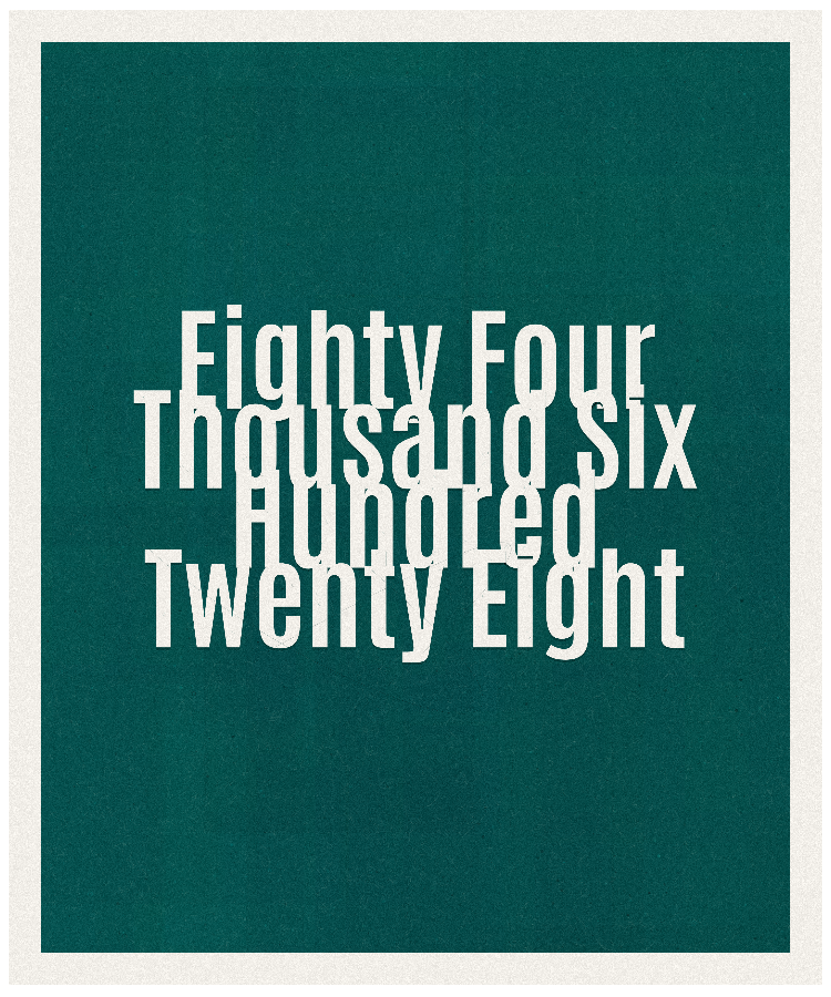 Count #84628