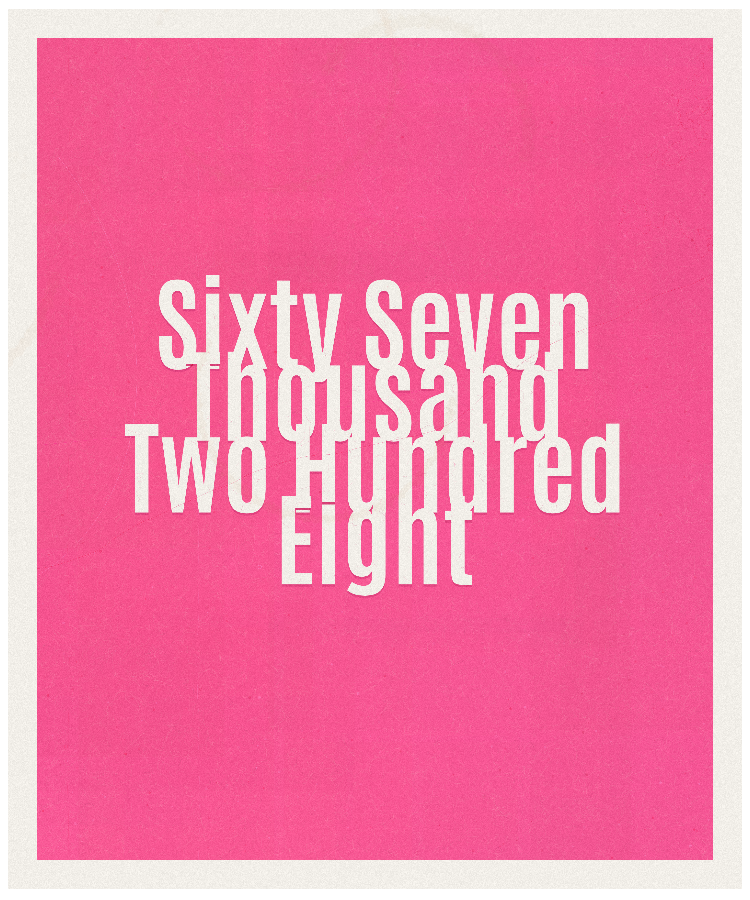 Count #67208