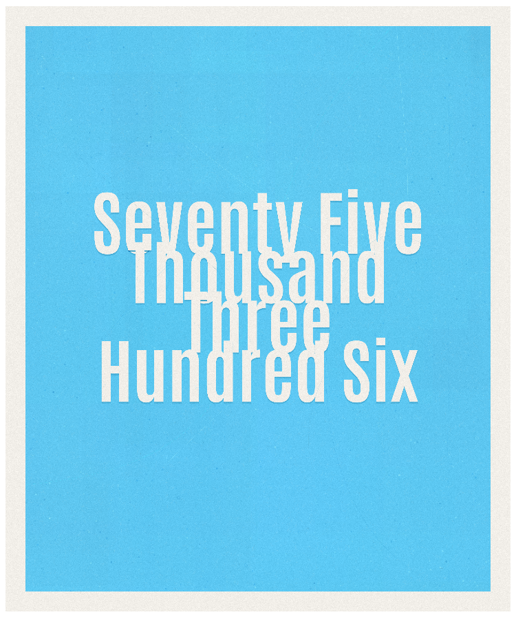 Count #75306
