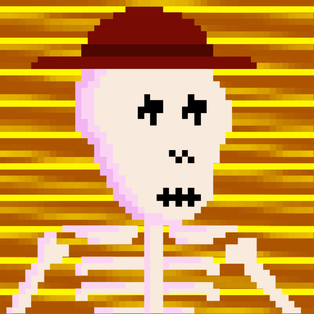 PIXEL SKULLETTI 1 #225