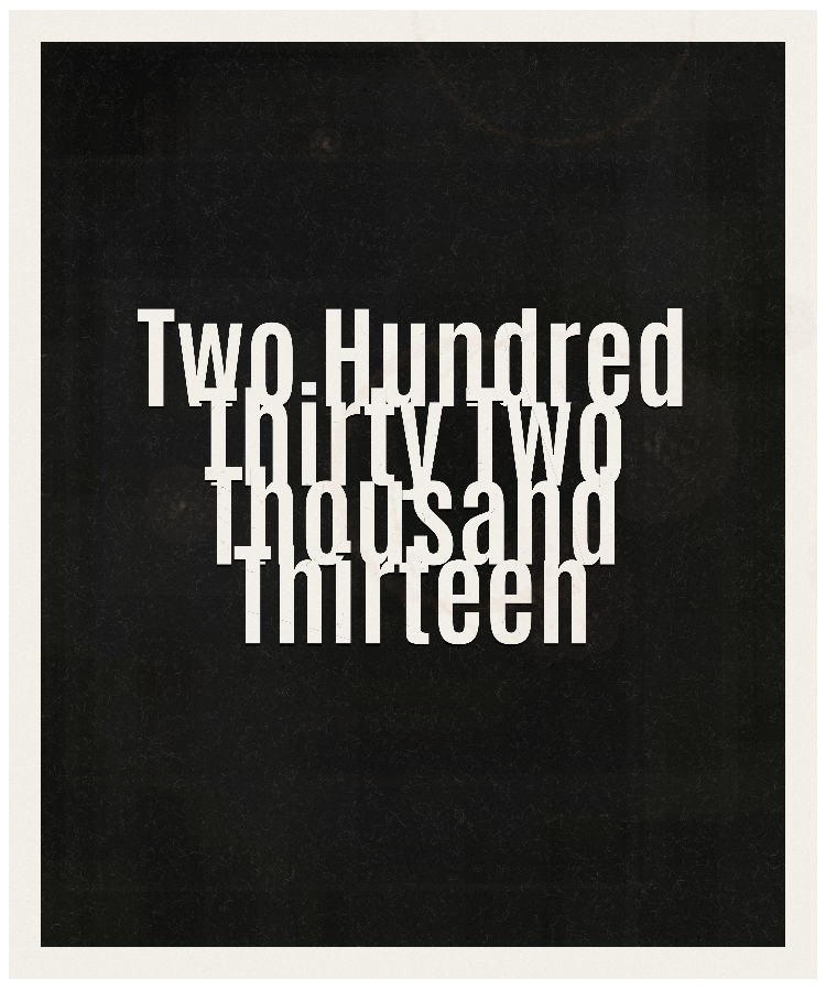 Count #232013
