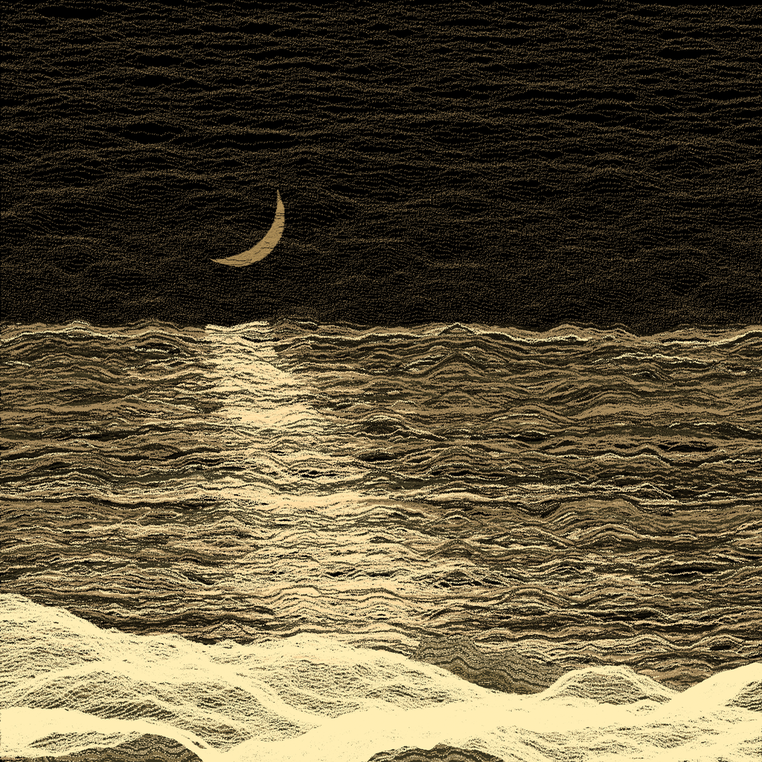 Moonlit Sea #213