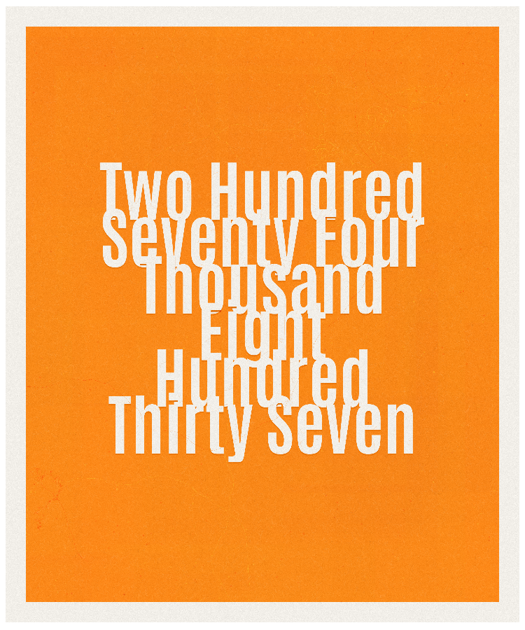 Count #274837