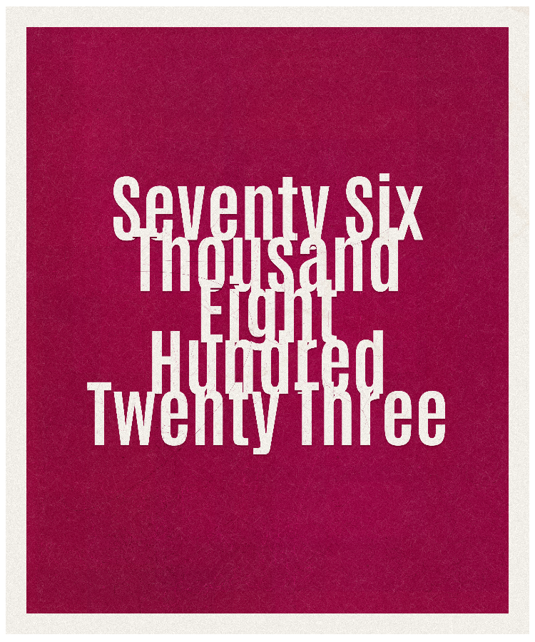 Count #76823