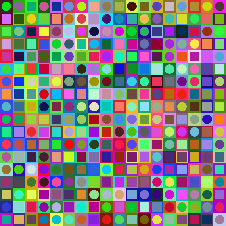 Square Dot Composition #150