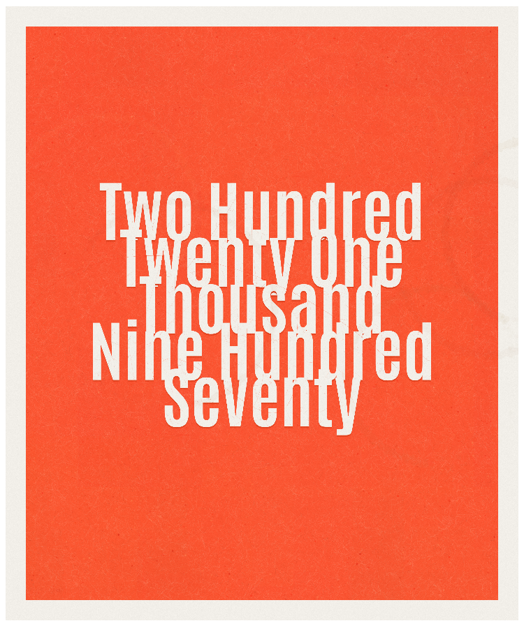 Count #221970