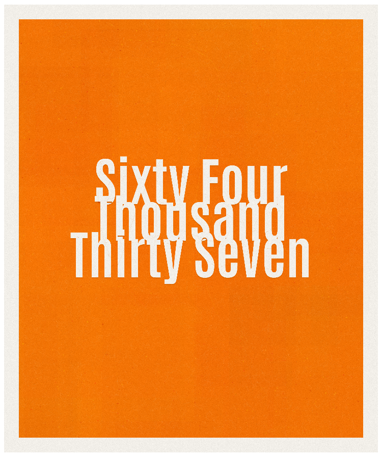 Count #64037