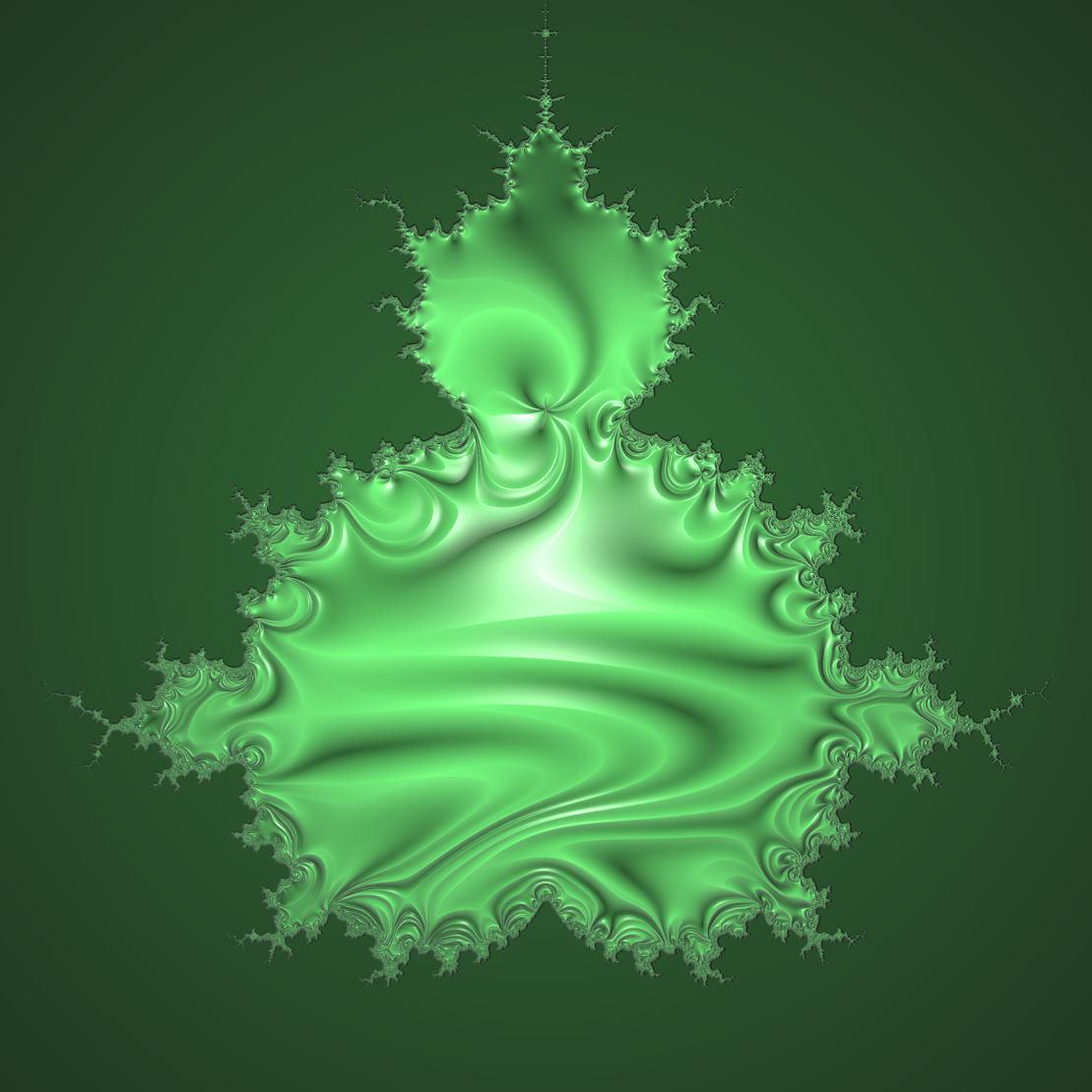 Warped Mandelbrot Fractal