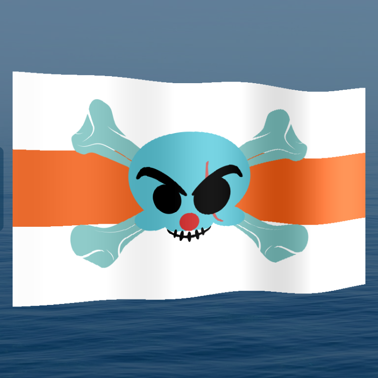 Jolly Roger Flag #173