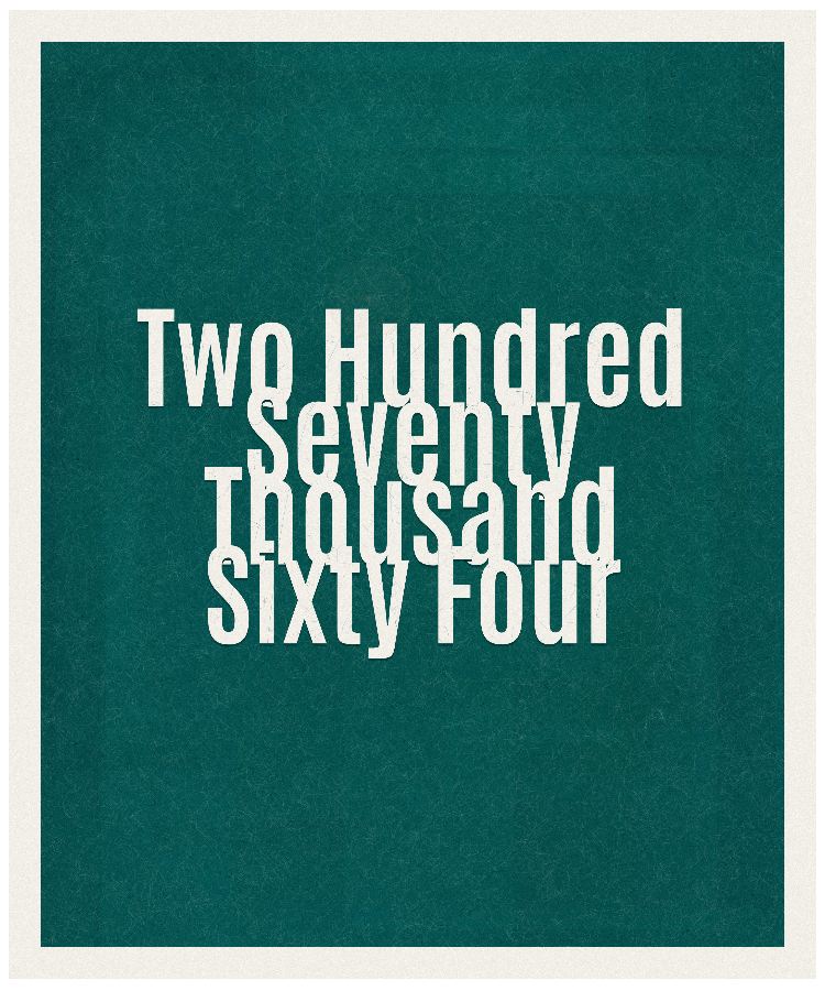 Count #270064