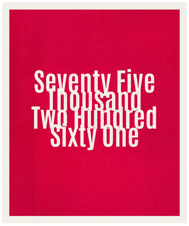 Count #75261