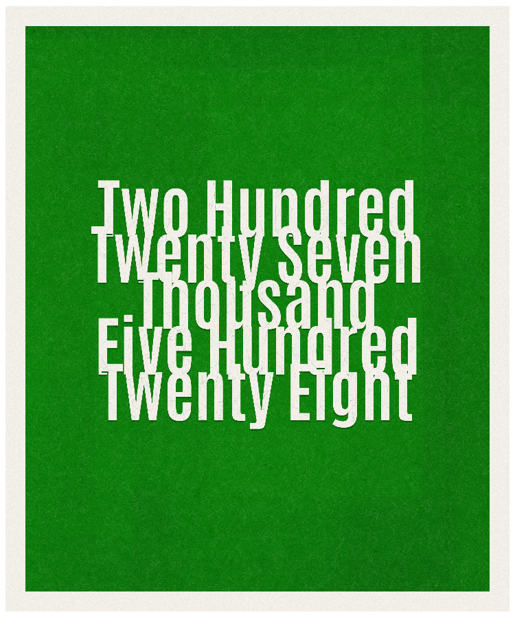 Count #227528