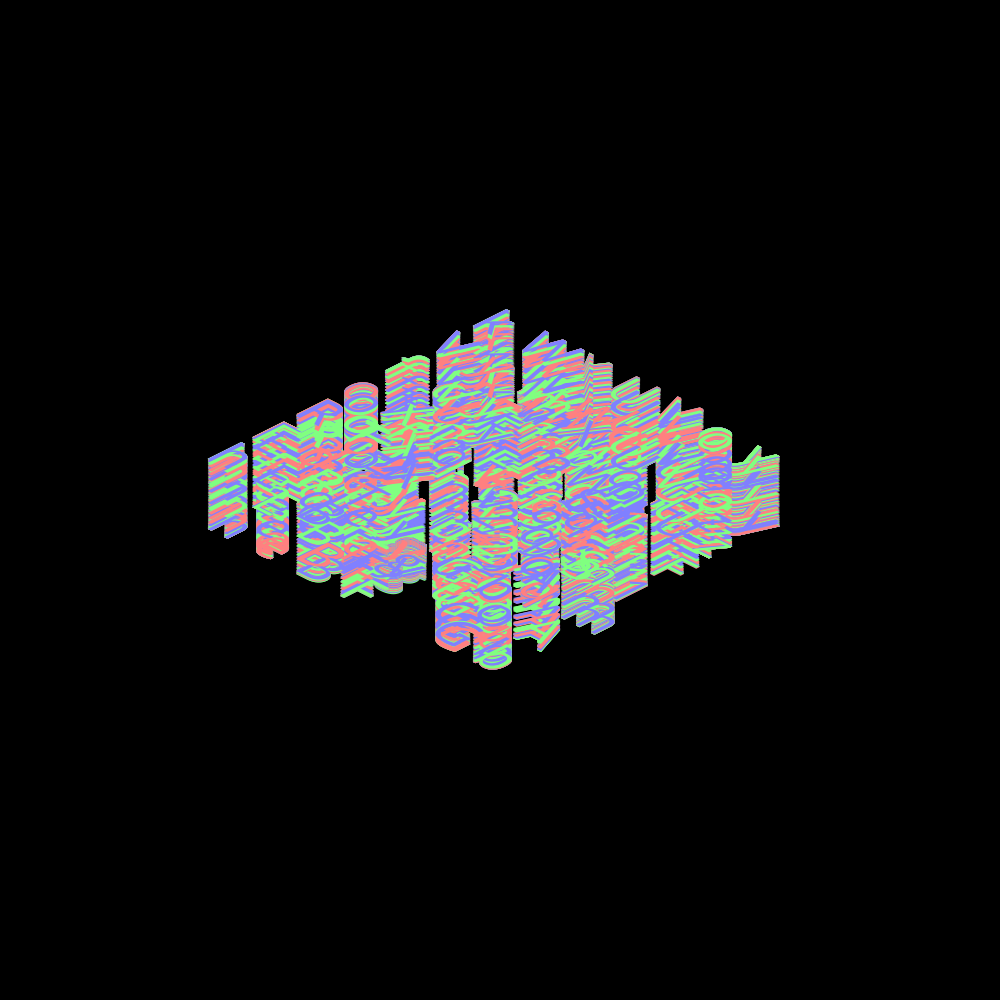 ISCII Rainbow Redux #201