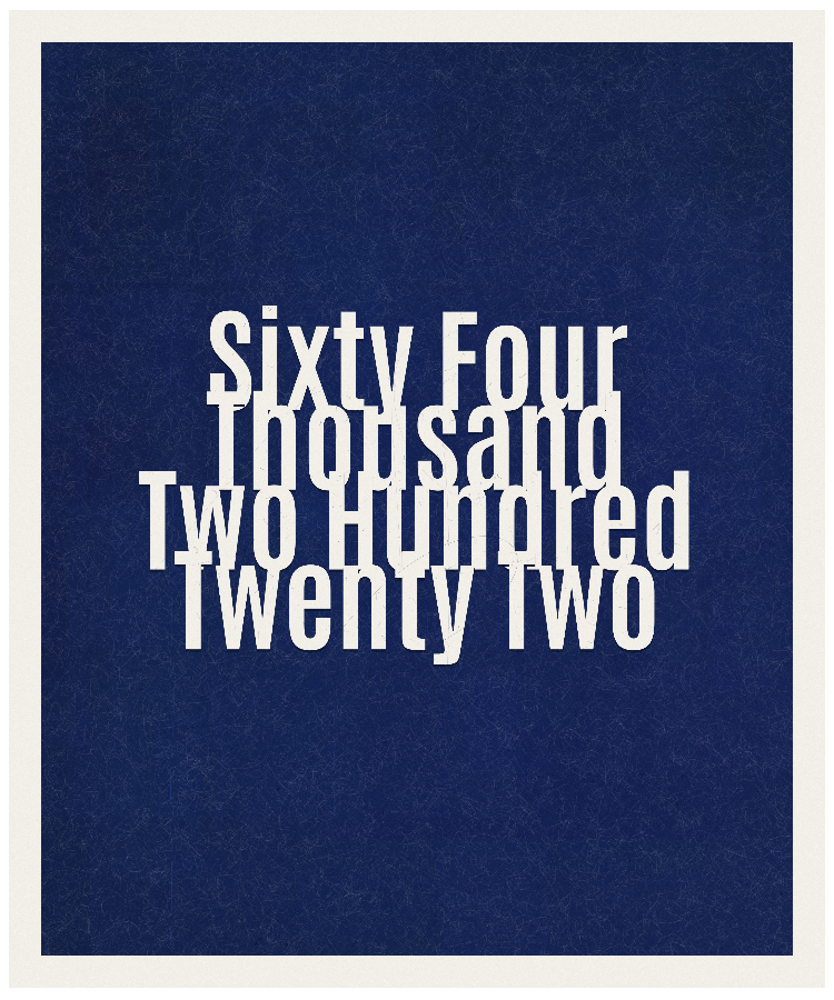 Count #64222