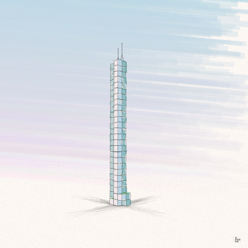 Cellular Skyscrapers #207