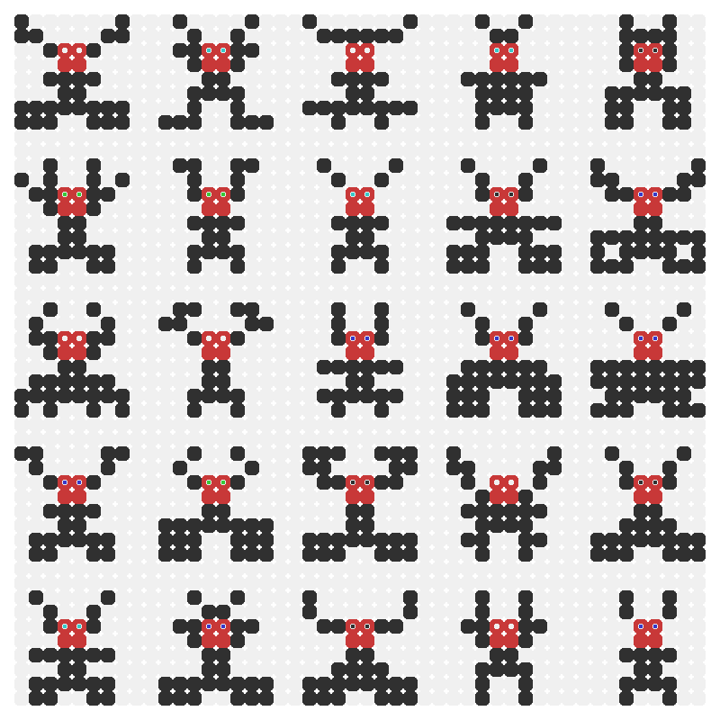 8x8 Pixel Creatures #24