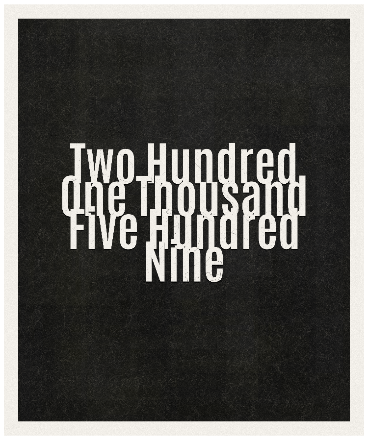 Count #201509