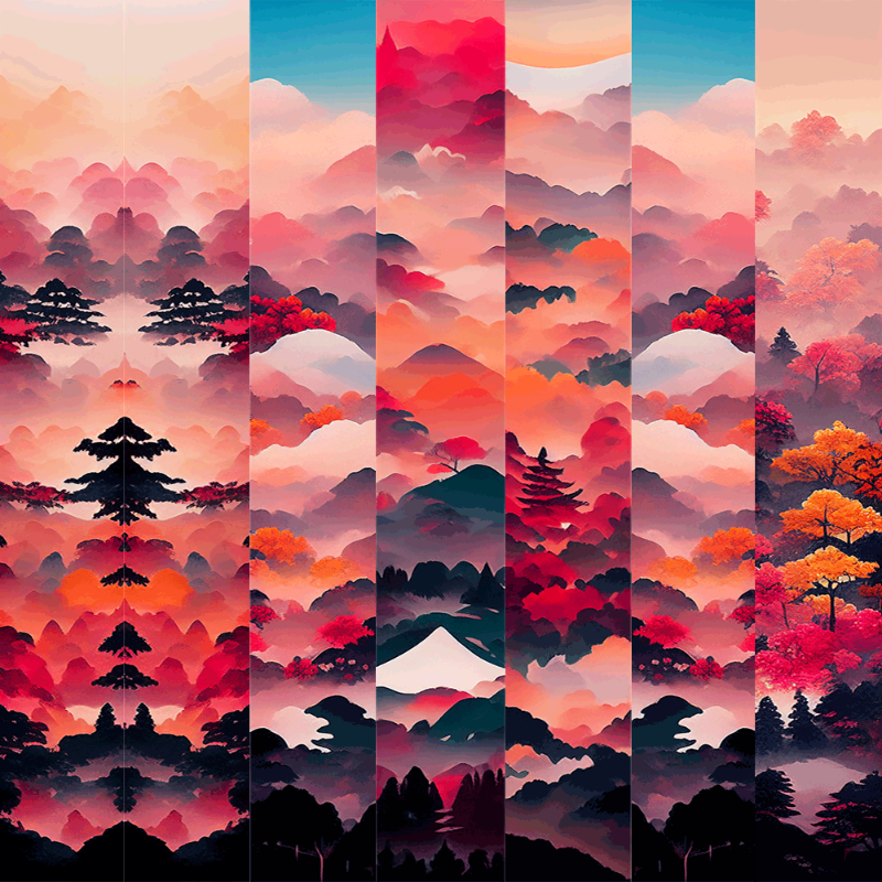 AI Japanese Autumn #4