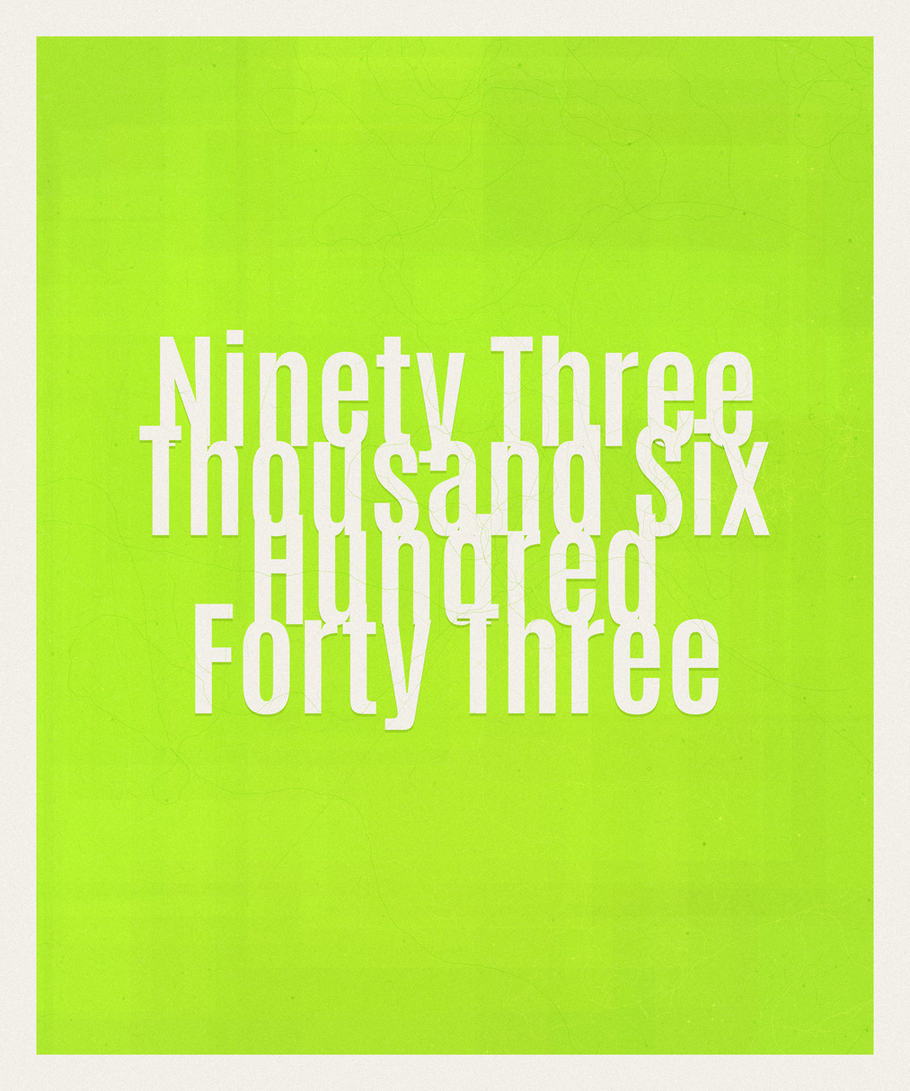 Count #93643