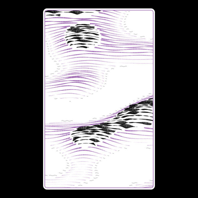 Topographic Playing Card #96