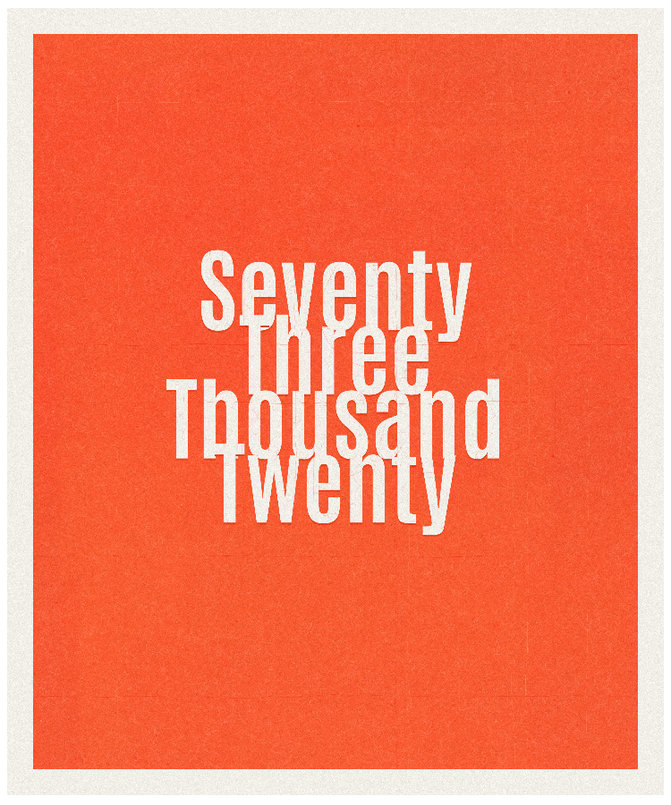 Count #73020