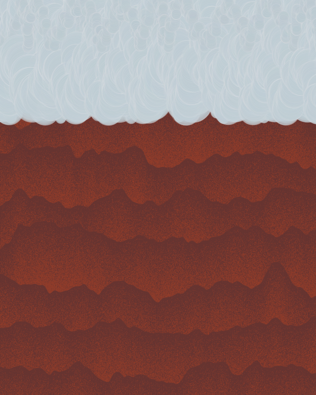 Clouds over the Mountains #117