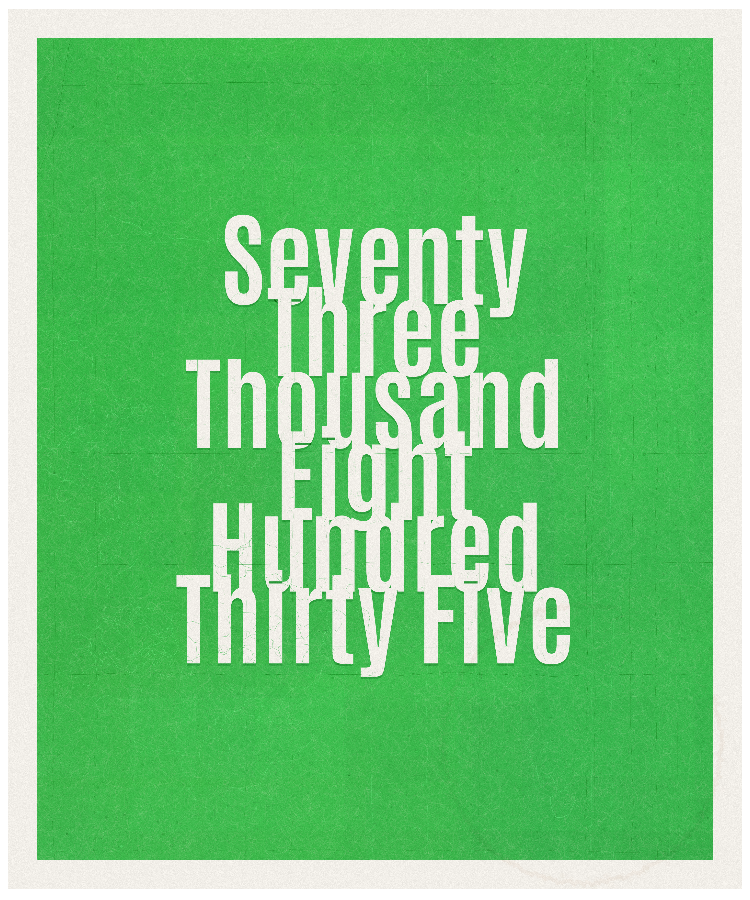 Count #73835