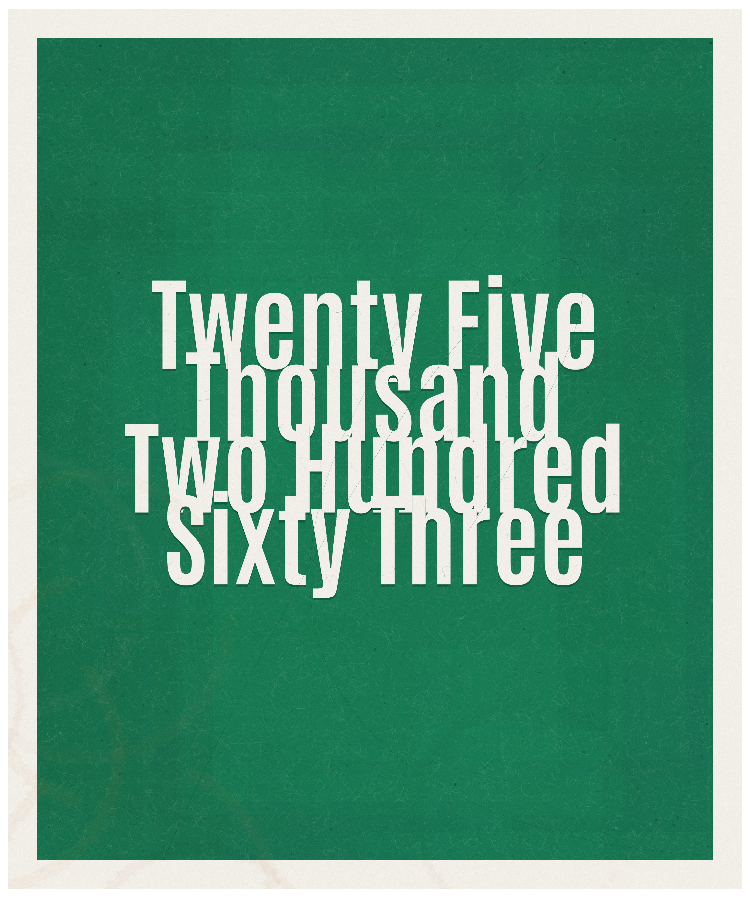 Count #25263