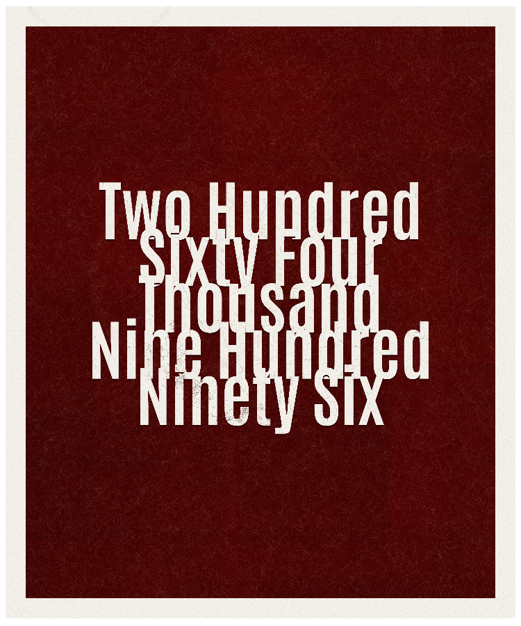 Count #264996