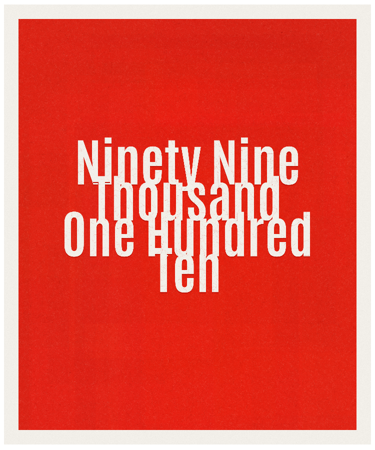Count #99110