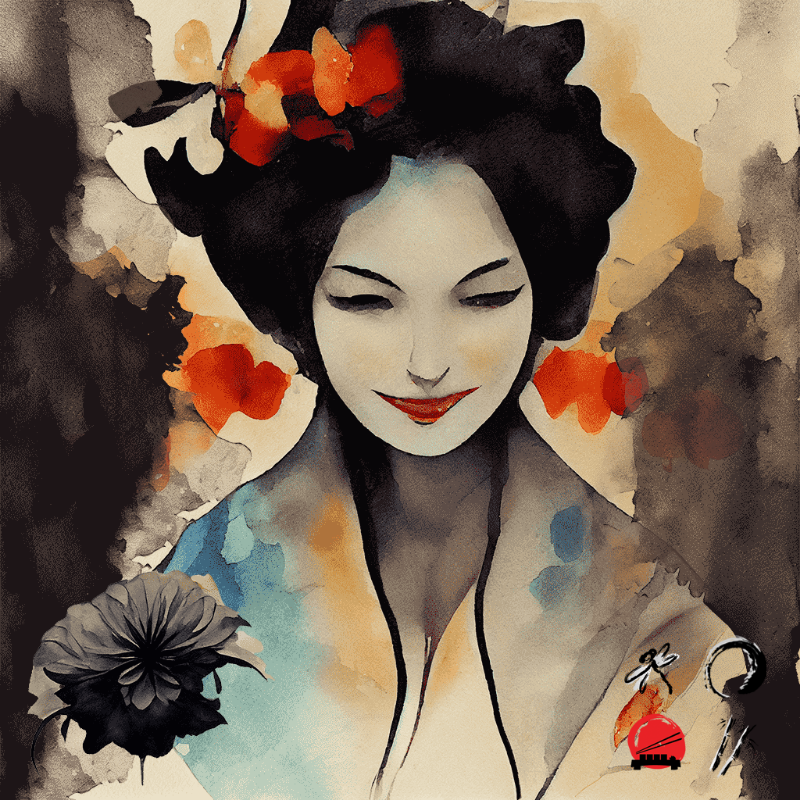 calm geisha #3