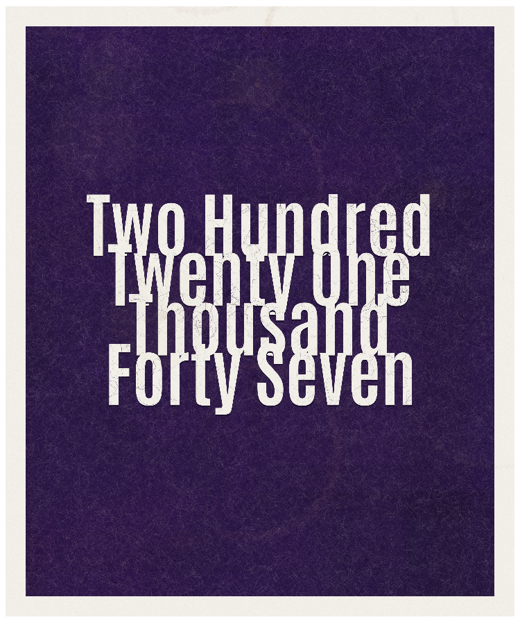 Count #221047