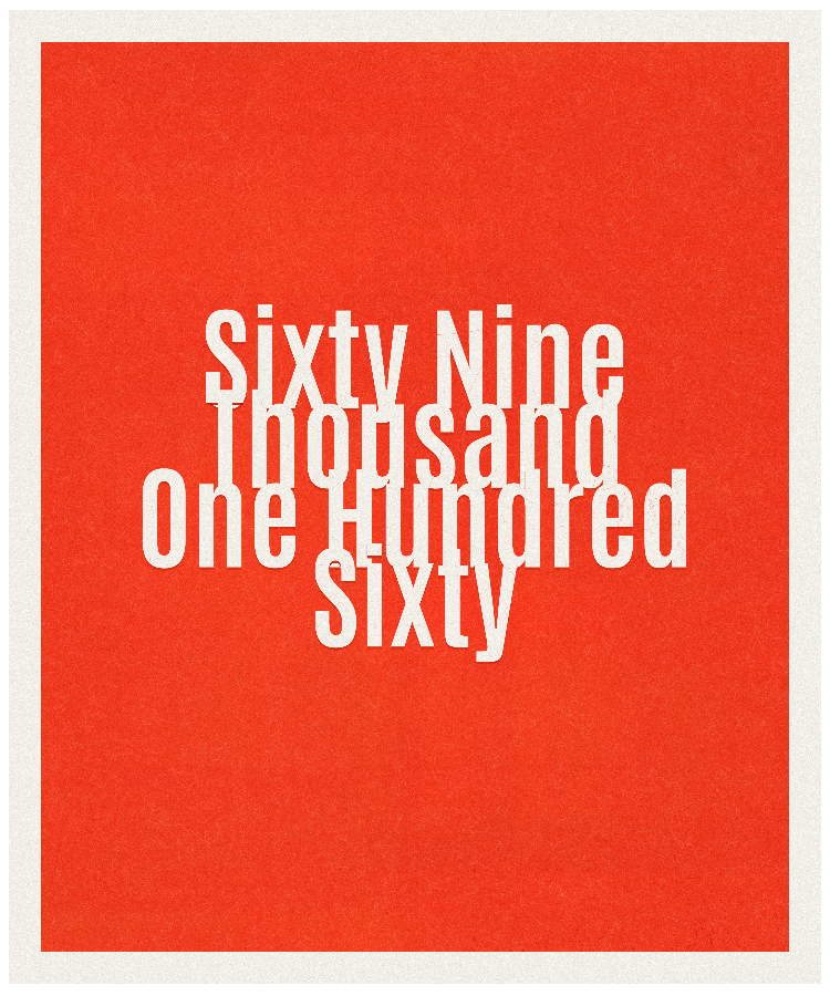 Count #69160